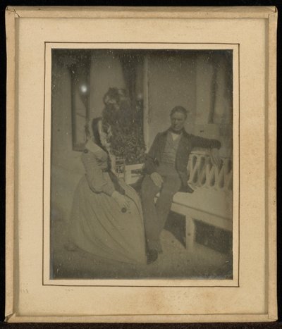 (Porträt von Anna de Westphalen und ihrem Ehemann) von Jean Gabriel Eynard